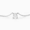 Collier Or Blanc One Diamant