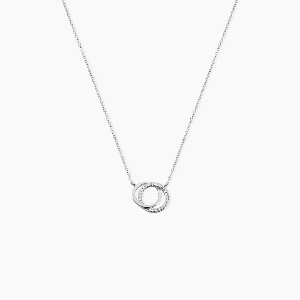Collier Or Blanc Tresha Diamants