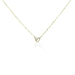 Collier Or Jaune Abiah Diamants