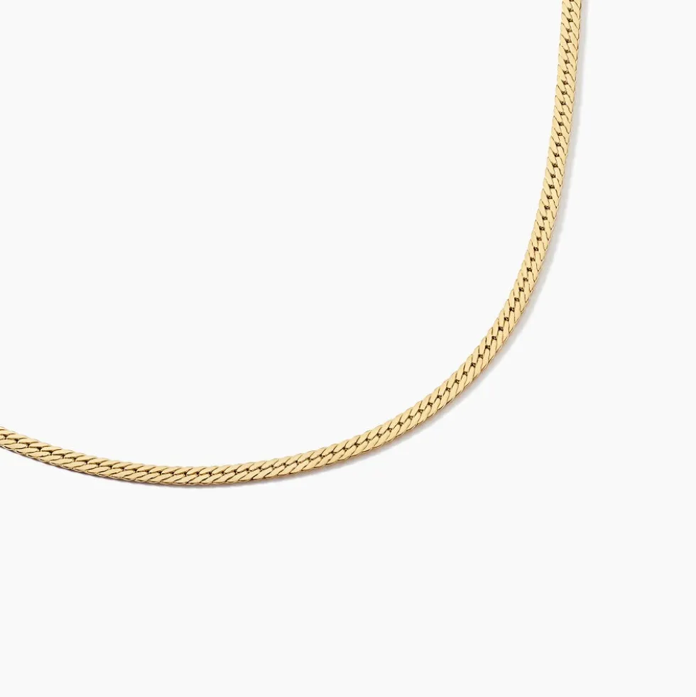 Collier Or Jaune Izel Maille Anglaise