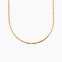 Collier Or Jaune Izel Maille Anglaise