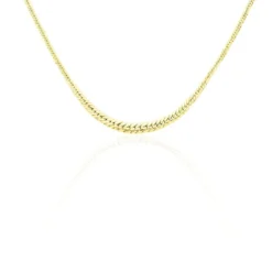 Collier Or Jaune Izel Maille Anglaise