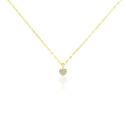 Collier Or Jaune Luminatane Diamant