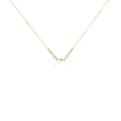 Collier Or Jaune Mercy Oxyde De Zirconium