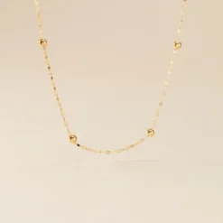 Collier Or Jaune Mettelde