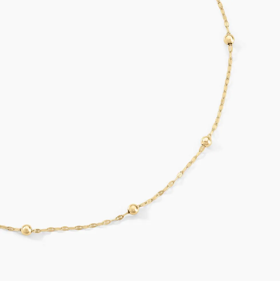 Collier Or Jaune Mettelde