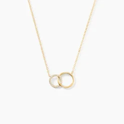 Collier Or Jaune Nesrine Oxydes