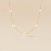 Collier Or Jaune Yolanda Perles De Culture