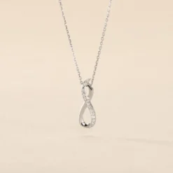 Collier Osanna Or Blanc Diamants