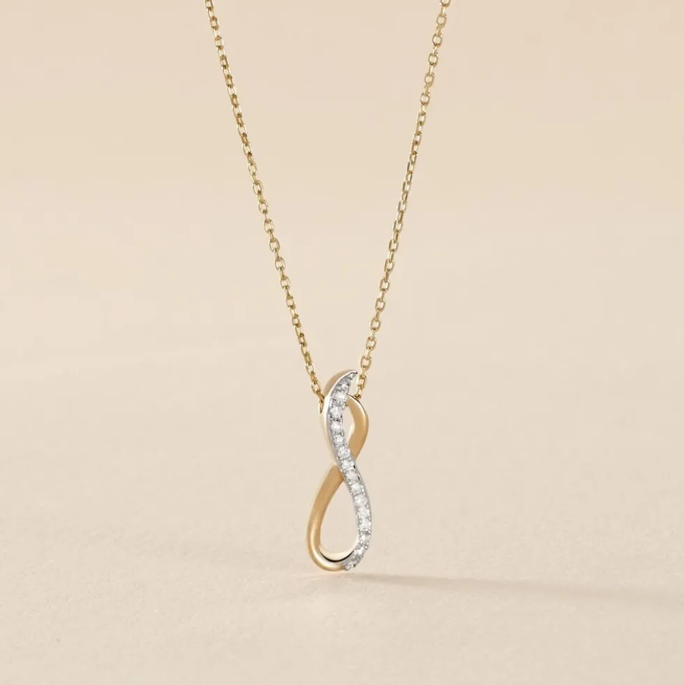 Collier Osanna Or Jaune Diamants