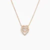 Collier Ottavia Argent Rose Oxyde De Zirconium