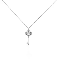 Collier Paolyna Argent Blanc