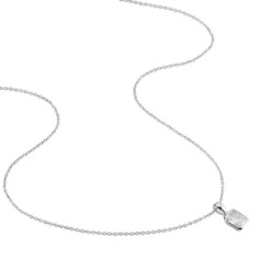 Collier Paulienne Argent Blanc Oxyde De Zirconium
