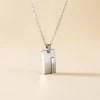 Collier Phebus Him Acier Blanc Diamant