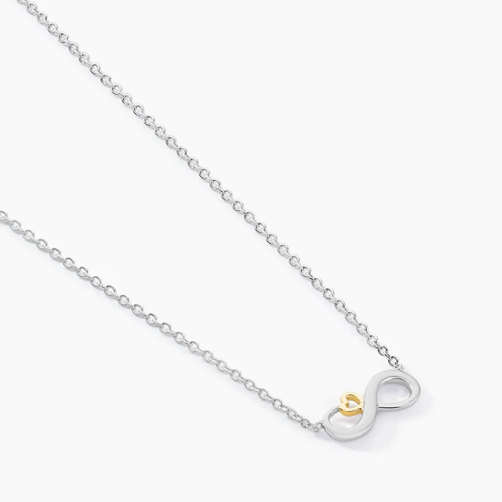 Collier Phedra Or Jaune Argent Blanc