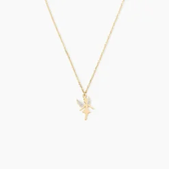 Collier Phillie Or Jaune