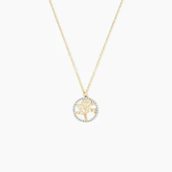 Collier Philokrates Or Jaune Diamant