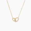 Collier Plaqué Or Kimberlie Oxydes De Zirconium