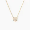 Collier Plaqué Or Larraso Oxydes De Zirconium