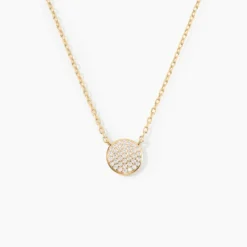 Collier Plaqué Or Larraso Oxydes De Zirconium