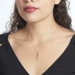Collier Plaqué Or Mietta Oxydes De Zirconium