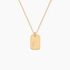 Collier Plaqué Or Quintien
