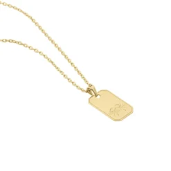 Collier Plaqué Or Quintien