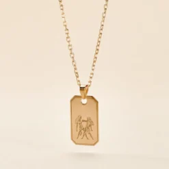 Collier Plaqué Or Quintien