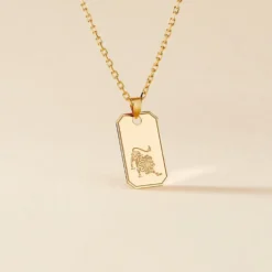 Collier Plaqué Or Quintien