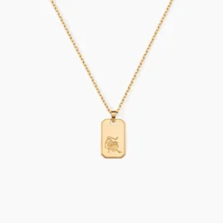 Collier Plaqué Or Quintien