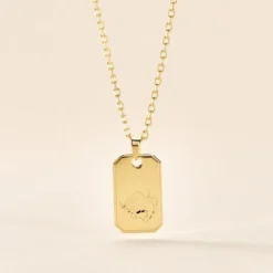 Collier Plaqué Or Quintien