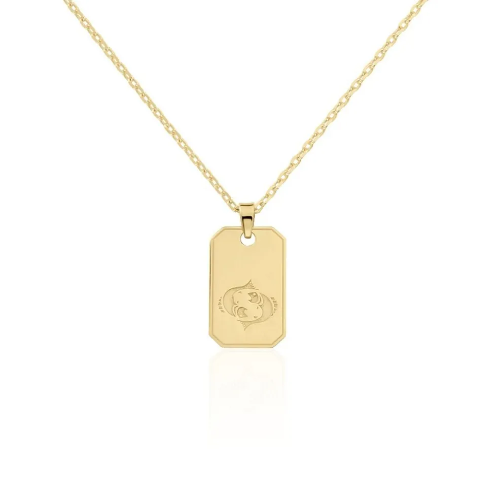 Collier Plaqué Or Quintien