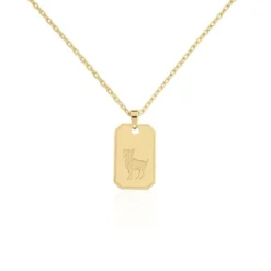 Collier Plaqué Or Quintien