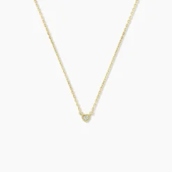 Collier Poem Argent Jaune Topaze Bleu Sky