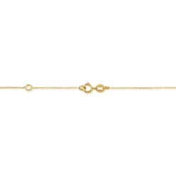 Collier Ponama Or Jaune Oxyde De Zirconium