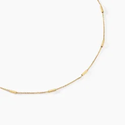 Collier Rain Or Jaune