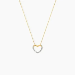 Collier Rhodia Or Jaune Diamant