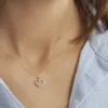 Collier Rhodia Or Jaune Diamant
