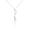 Collier Rizlaine Argent Blanc