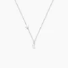 Collier Rohanne Argent Blanc