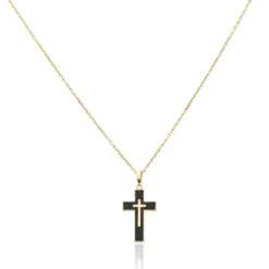 Collier Saleh Plaqué Or Jaune