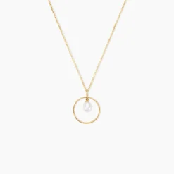 Collier Salvine Or Jaune Perle De Culture