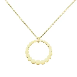Collier Sautoir Acier Doré Naomi