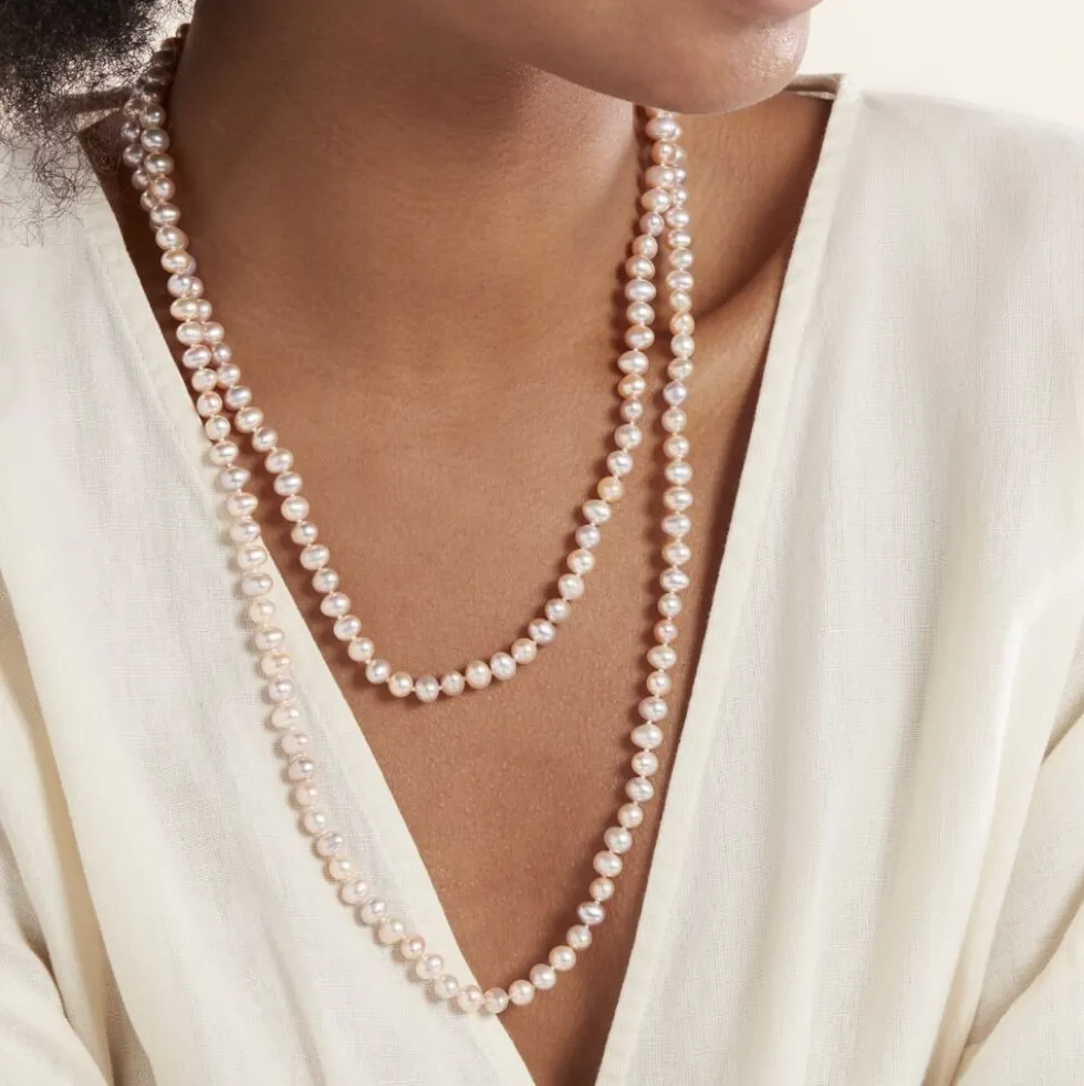 Collier Sautoir Mabella Perle De Culture