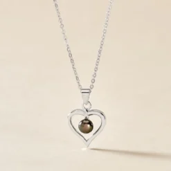 Collier Saynaae Argent Blanc Perle De Culture