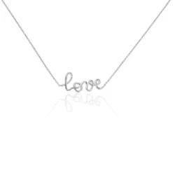 Collier Scheima Argent Blanc