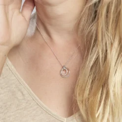 Collier Silvana Argent Blanc Oxyde De Zirconium