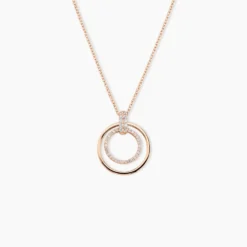 Collier Silvana Argent Rose Oxyde De Zirconium