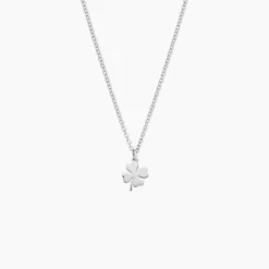 Collier Sitara Argent Blanc
