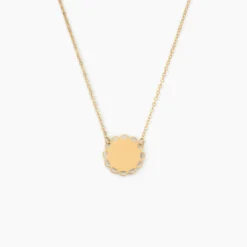 Collier Solaris Or Jaune